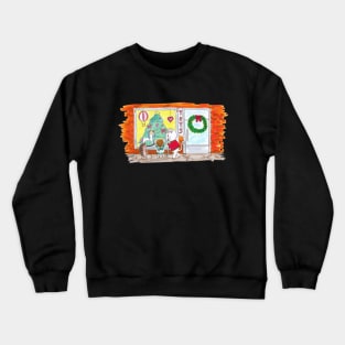 In front of the toy store Crewneck Sweatshirt